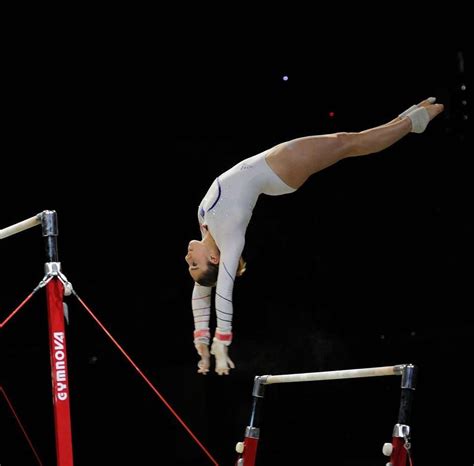 Nina Derwael 's Winning uneven bars routine .